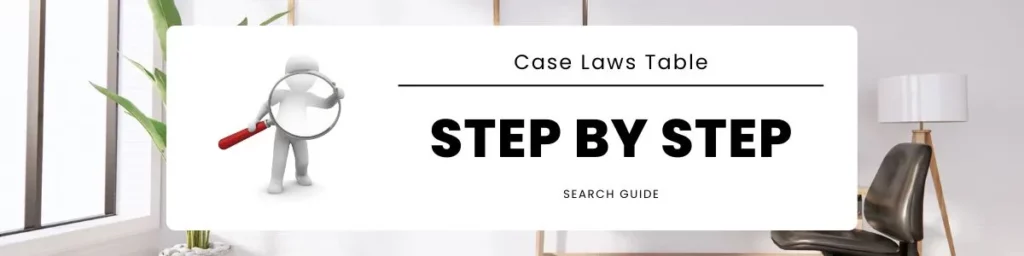 How to Search Case Laws