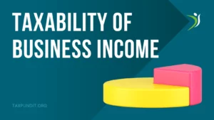 Business Income Taxation
