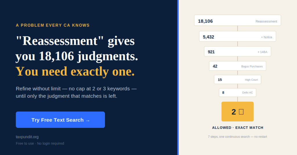 Reassessment Refinement